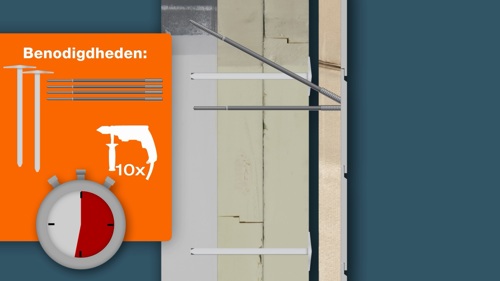 Izolacja na śrubach dystansowych